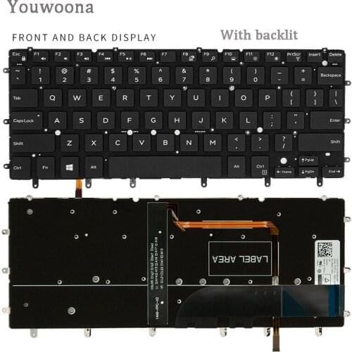 New Original Laptop Keyboard For Dell XPS13 9343 50 60 7548 7347 P54G P57G P41F 7352