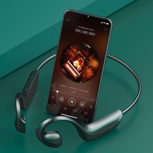 Original G-100 Bone Conduction Bluetooth 5.0 Headset Wireless Sports Waterproof Headphone Business hands-free calling