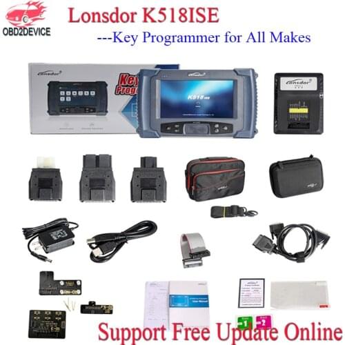 2021 Original Lonsdor K518ISE K518 Key Programmer for All Makers with Odometer Adjustment No Token Limitation Free Update Online