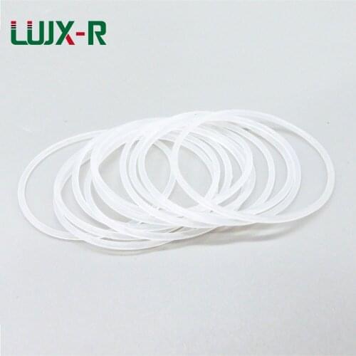 LUJX-R 1.5mm Silicone O Ring Seal White Gasket Sealing O-Ring Sealing OD 24/25/26/31/35/42mm Food Grade VMQ O Ringen Washer