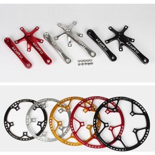 Litepro 45T 47T 53T 56T 58T Bike Crank Chainwheel for Brompton 14 16 18 20 inch Folding Bike Chain Wheel Bicycle 130 BCD Crank