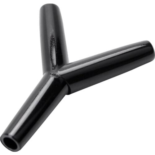 Y-shape Aquarium Tank Hose Coupling 4mm Diameter Air Line Connector 20pcs