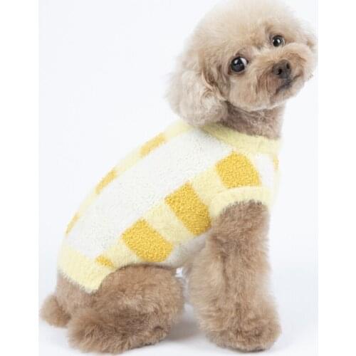 Pets Product Clothes Winter Warm Vest For Small Puppy Chihuahua And Middle Dogs Frenchie