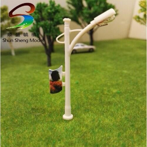 100pc Wholesale - 1:200 scale street light for Landscape Train Model Scale architectural scenery