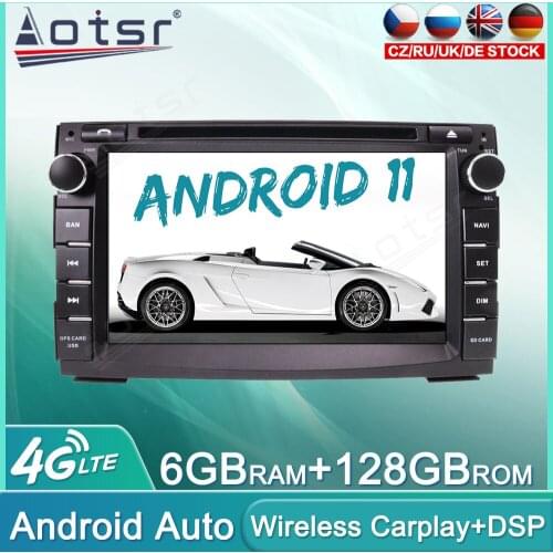 Android 11 128GB Car Radio DVD For KIA VENGA CEED 2009-2017 Audio Multimedia Player GPS Navigation Auto Stereo Head Unit Carplay
