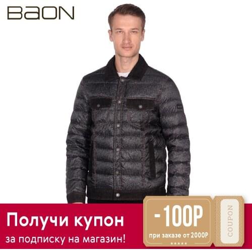 Мужские пуховики BAON China At AliExpress
