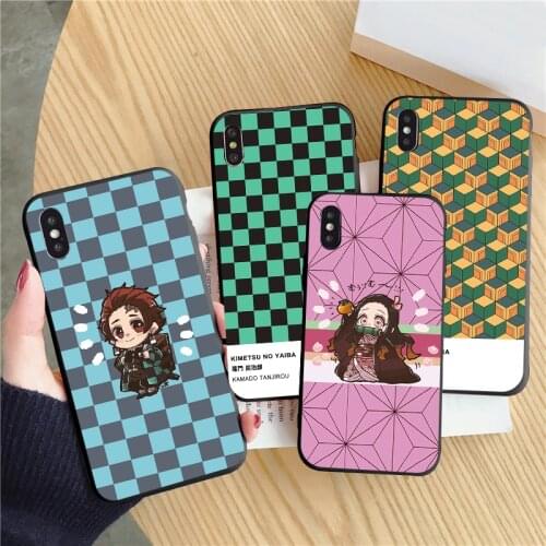 Cartoon Anime Demon Slayer Case For Xiaomi Mi 10T 9T 11 Note 10 CC9 9 Explorer A3 Pro Lite Poco X3 NFC F3 F2 CC9 CC9e Cover Bags