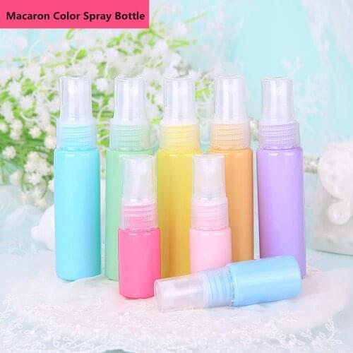 30ML Macaron Color Spray Bottles Small Sample Bottles Cosmetics Refillable Bottle small Spray Bottles