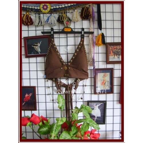 7Years Old Lil Girl Lycra Cotton Belly Dance Bra Top AI13