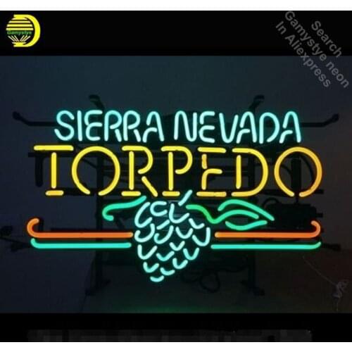 Neon Sign for SIERRA NEVADA Torped Neon Tube sign grape handcraft Shop Hotel Store Displays Tube Glass Neon Flashlight sign