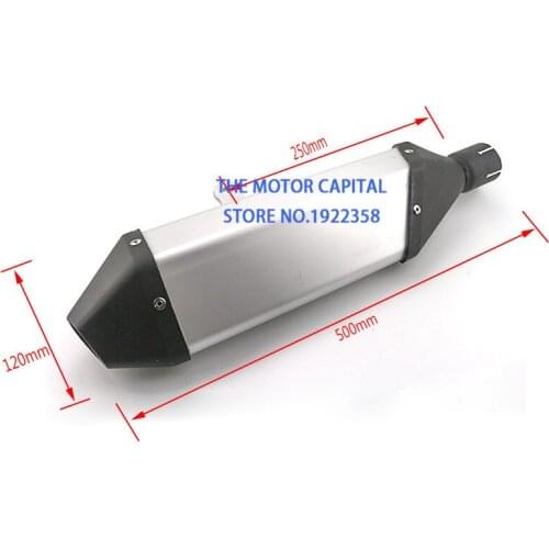 Newest high quality Motorcycle Exhaust Pipe Muffler Modified Motorbike Exhaust for Motorbike Scooter ATV Dirt Bike