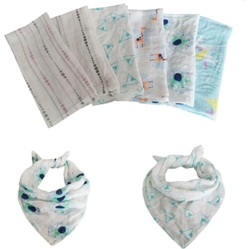 New Baby Blankets Newborn Soft Cotton / Bamboo Fiber Baby Blanket Muslin Swaddle Wrap Feeding Burp Cloth Towel Scarf Baby Stuff