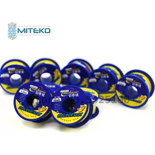 MECHANIC SX862 Solder Wire Tin For 0.3/0.5/0.6/0.8/1.0MM Phone Repairs Tools