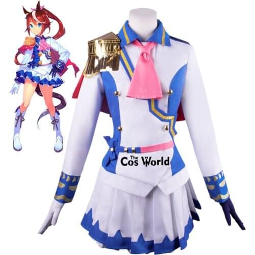 Umamusume Pretty Derby Tokai Teio Dress Uniform Outfits Games Anime Cosplay Costumes