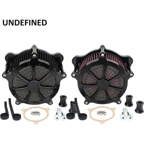 Air filter Motorcycle Venturi Cut CNC Crafts Cleaner Intake Filters For Touring Tour Electra Glide Road King FLHR FLTR FLH 17-20