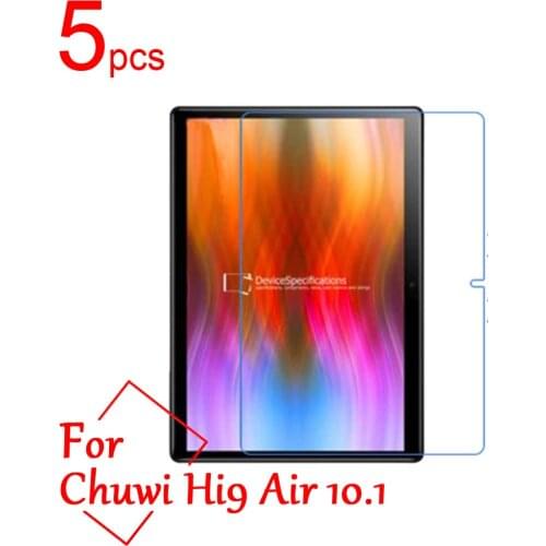 5pcs Ultra Clear/Matte/Nano anti-Explosion LCD Screen Protector Cover For CHUWI Hi9 air hi 9 air 10.1 tablet Protective film