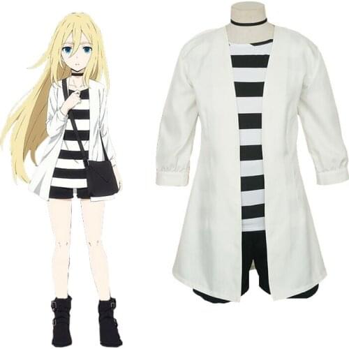 Anime Angels of Death Cosplay Ray Cotumes Satsuriku no Tenshi Rachel Gardner Daily Outfit Halloween Party Wear