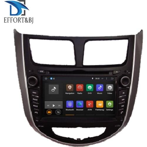 Android 9.0 car dvd for Hyundai Verna/Accent/Solaris/Grand Avega Hatchback/Accent Blue/Accent WIT Hatchback 2011-2015 GPS player