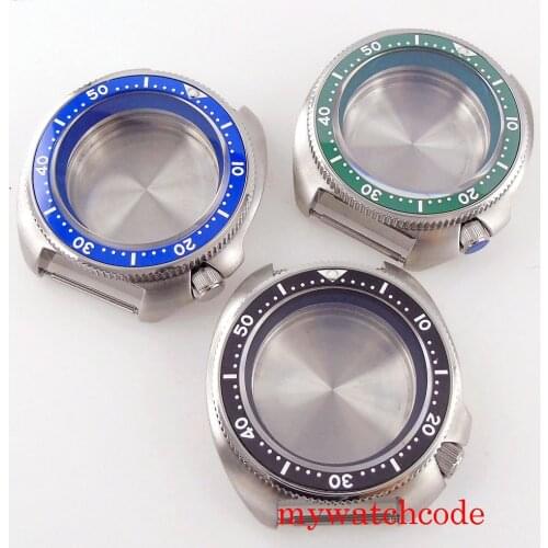 41mm Diving Watch Case Sapphire Crystal For NH35 NH36A Automatic Movement 200m Water Resistance Wristwatch Parts