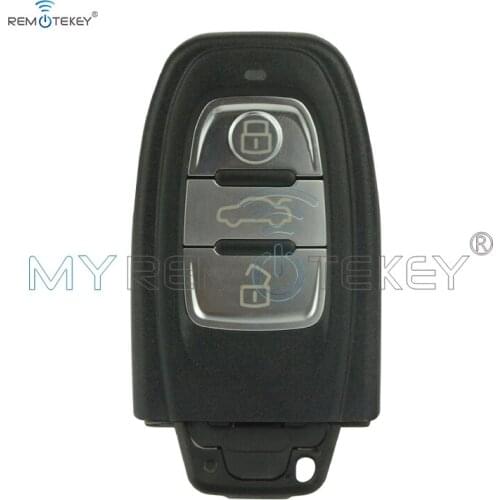 Remtekey remote smart key 3 button 868Mhz for Audi 8T0959754C A3 A4 A6 A5 A8 Q5 Q7 car remote key