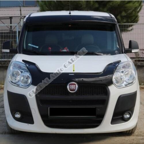 For Fiat Doblo 2010-2015 Front Bug Shield Hood Deflector Guard Bonnet Protector Car Auto Accessory Car-Styling Accessories
