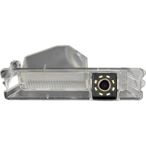 Misayaee Car Rear View Reverse Parking Camera Golden 8 LED for Nissan March Renault Logan Renault Sandero W