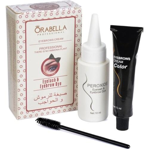 Eyebrow Dyeing Dye Hair Dye Long-Lasting Non-Fading Hair Eyelashes Dye Powder Eyebrow Hair Coloring Product Cream