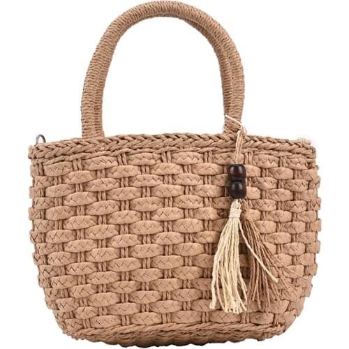 Fashion handtassen dames straw tote handbag phone bag crossbody bolso paja sac de plage borsa paglia woven bag basket handtas