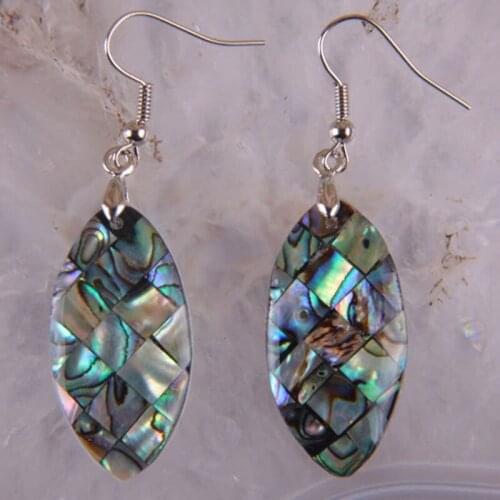 New Zealand Abalone Shell Earrings Jewelry For Woman Gift T010