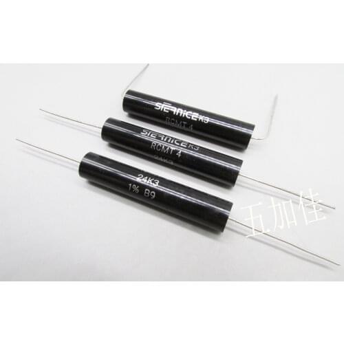 Original new 100% RCMT4 4W 24.3K 2432 RCMT4024301FH 50PPM 1% precision metal film resistor 10*53mm (Inductor)