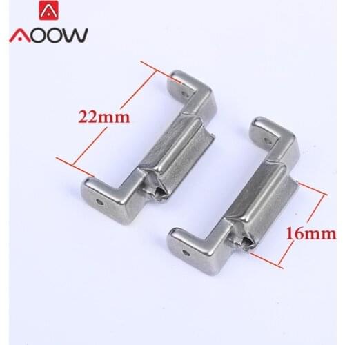 Stainless Steel Adapters Connector 16mm for Casio G-SHOCK GA-110 GA-100 GD-100 DW-5600 6900 Refit Watch Accessories NOT Strap