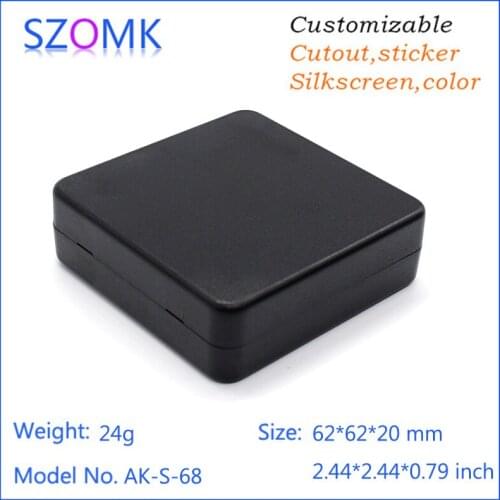 Electronics cabinet plastic case housing (50 pcs) 62*62*20mm instrument box project box for Diy housing outlet box