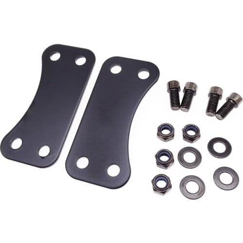 1 Set Motocycle Front Fender Lift Brackets Adapters Mudguard Parts For 21 inch Wheel For Harley Touring Road King 2014-2018