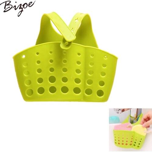4pcs PVC Hanging Kitchen Storage Batroom Storage Draining Basket Rack Portable Home Kitchen Hanging