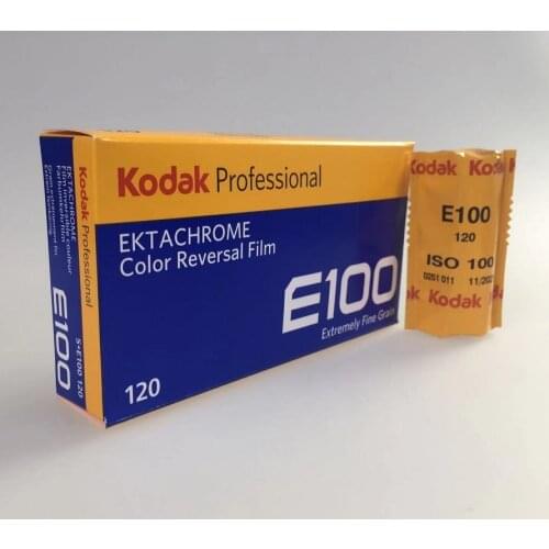 E100kodak EKTACHROME E100 120 color reversal film February 22