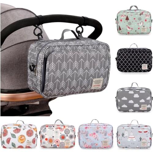 Baby Stroller Organiser Bag Mummy Diaper Stroller Bag Baby Car Bag Trolley Bag Travel Nursing Bag Baby Accessories Bag упаковка