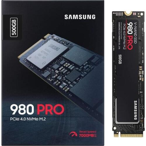 SAMSUNG 980 PRO SSD PCIe 4.0 NVMe M.2 2280 Internal Solid State Drive 250GB 500GB 1TB for Desktop Computer