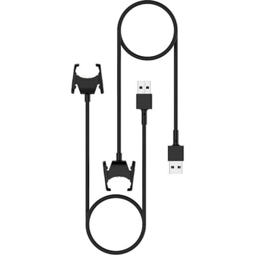 55CM/100CM USB Charging Cable Charger Cord Clip Replacement Charge Dock for Fitbit-Charge 3/4 Smartwatch Accessories