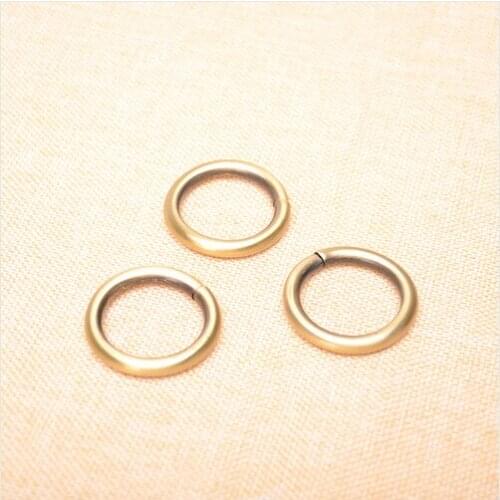 1 Inch (25 mm) Antique Bronze Metal O Ring ,3.8mm thickness Unweld Metal Round Ring 50pcs/lot