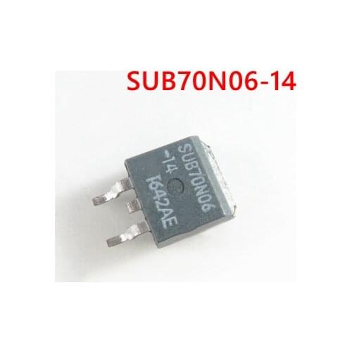 10pcs/lot SUB70N06-14 SUB70N06 70N06 TO-263 In Stock