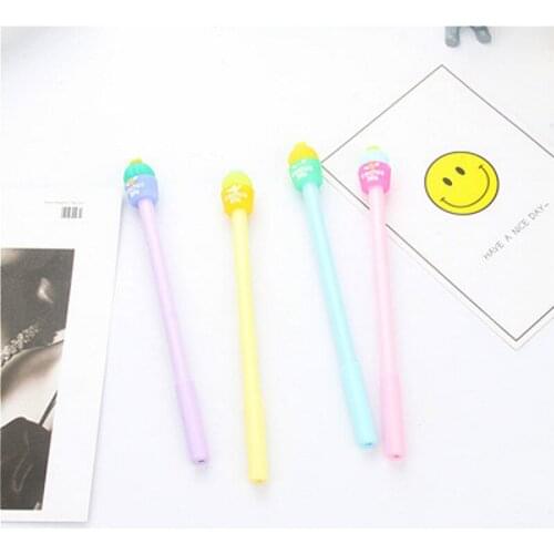 2021Hot Cactus Gel Pens Green Plants Neutral Pen Cute Pens For School Office Writing Gifts Korean Stationery Promotional Pens