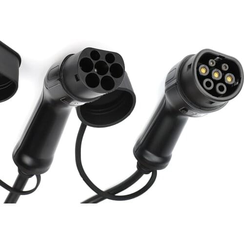 32A three phase 22kw ev cable type 2 to type 2 EV charger cable for electric vehicle iec 62196 32a evse kit