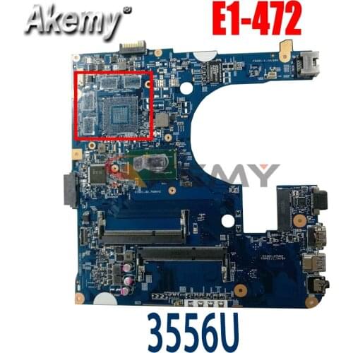 Akemy for ACER E1-472 laptop motherboard E1-472 E1-472G 3556U 12243-3 48.4YP20.031 tested good free shipping