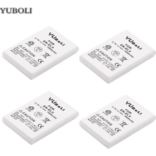 3.7v 1800mah EN-EL5 ENEL5 EN EL 5 En El5 Battery pack For Nikon Camera Coolpix P80 P90 P100 P500 camera accessories