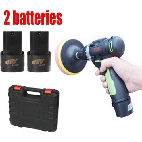 Wireless Car Polisher Electric Screwdriver Drill Cordless Power Grinder Polishing Machine Grinding Sanding Tool