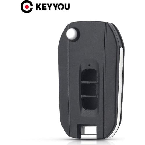 KEYYOU 10X Modified Car Key For Chevrolet Captiva 3 Buttons Modified Folding Blank Key Shell Cover New Upgrade Flip Car Key Case
