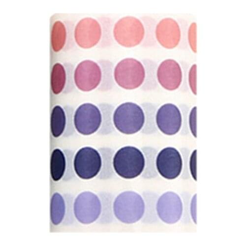 Color Dot Labels 60mmx3m Base Elements Decorative Adhesive Tape DIY Scrapbooking Sticker EM88