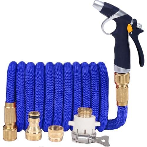 High Pressure Expandable Magic Flexible Garden Hose With Spray Gun To Watering Car Wash Garden Water Pipe Hoses Irrigation Tools