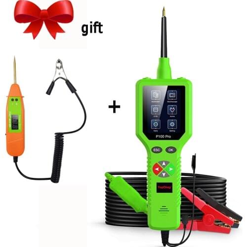 Automotive Circuit Tester P100 Pro Powerful Probe Quickly Detect 9V-30V Electronic Systems