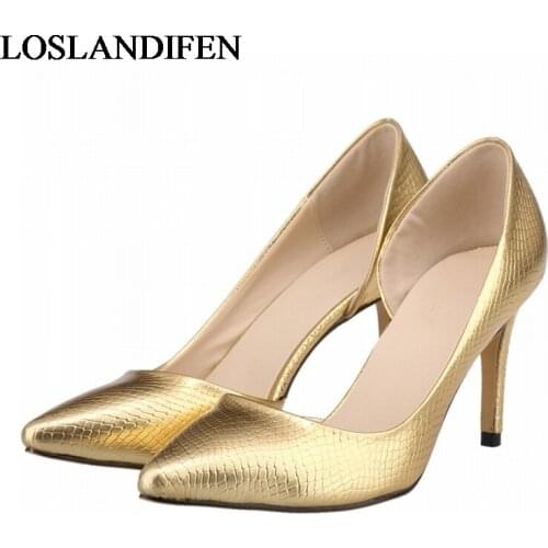 New 2020 Spring Summer Fashion Ol Lady Shoes Sexy Thin Heel Pointed Toe Women Pumps High Heels Wedding Party Shoes NLK-A0049